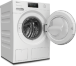 9kg Front-Load Washing Machine, 1600 rpm, Auto Detergent Dosing, Steam & WiFi, White - Image 3