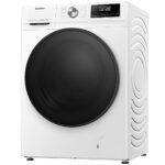 Freestanding Front Load Washing Machine – 12kg, Inverter Motor, 15 Programs, Quick & Steam Wash, 1400 RPM, White, Energy Class A - Image 4