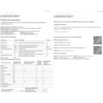 Cookology CSBS460BK 177.5cm Freestanding American Side-by-Side Fridge Freezer in Black - Image 2