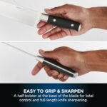 Ninja Foodi StaySharp Knife Block with Integrated Sharpener, 5-Piece Knife Set includes Chef - Image 2