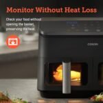 COSORI Dual Air Fryer, 8.5L Family Size, 8-In-1, Air Fry, Roast, Bake, Reheat, Dehydrate, Grill - Image 4