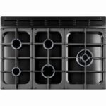 90cm Dual Fuel Range Cooker with Gas Hob & Electric Ovens – Black - Image 4