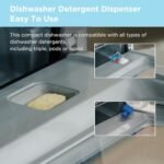 COMFEE' Table Top Dishwasher, Mini Countertop Dishwasher with 6+3 Programs, Steam Wash - Image 4
