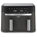 Tefal Easy Fry Dual Zone Digital air fryer, 2 Drawers, 8.3L, 8in1, Uses No Oil, Air Fry, Extra Crisp