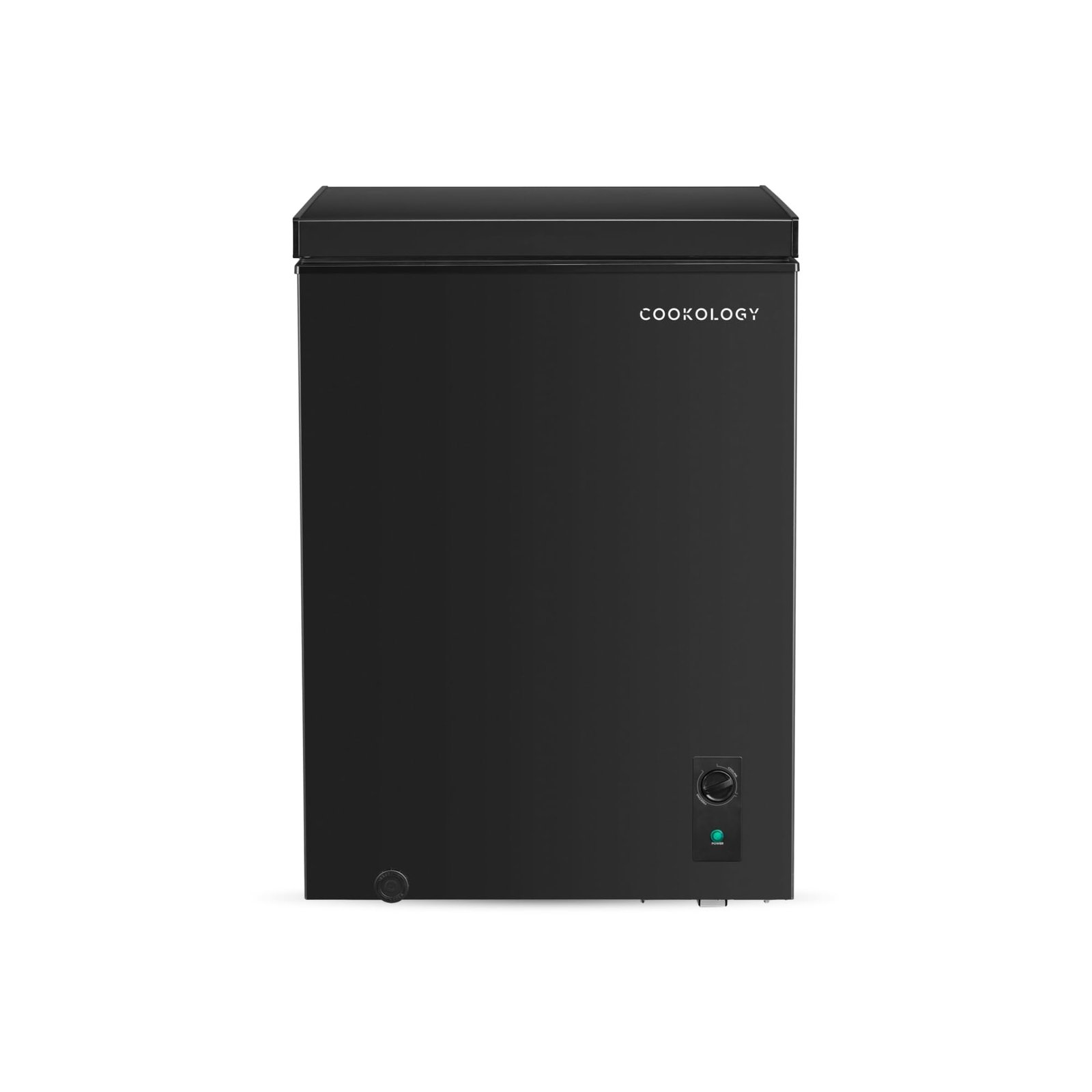 51B4-w4yihL-6.jpg Cookology CCFZ142BK Freestanding Chest Freezer in Black - 142 Litre Capacity - Image 1