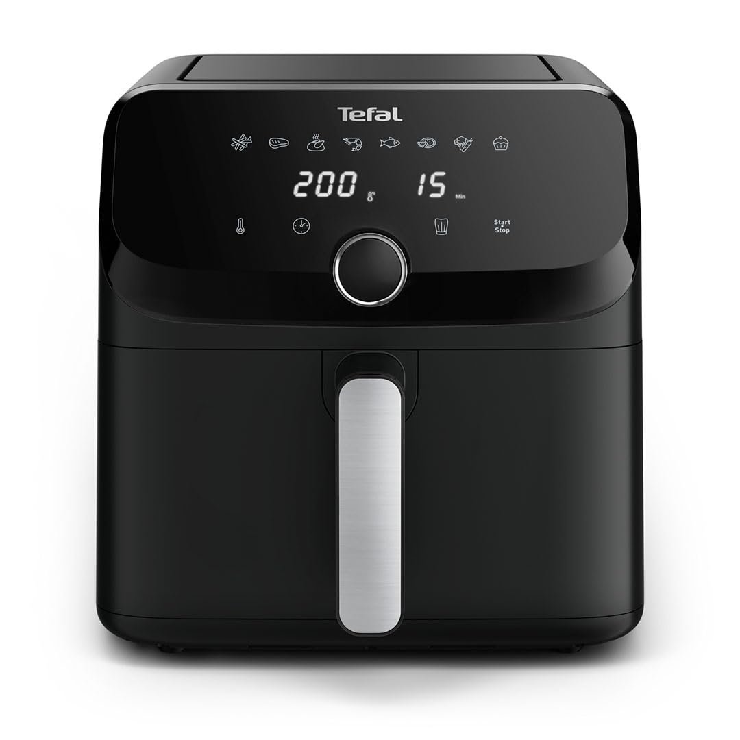 51LbG1mZYXL-5.jpg Tefal Easy Fry Mega Air Fryer, 7.5L Capacity (Serves Up to 8), 8 Preset Cooking Programs - Image 1
