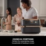 Ninja Foodi FlexDrawer Air Fryer, Dual Zone with Removable Divider, Large 10.4L Drawer, 7-in-1 - Image 3