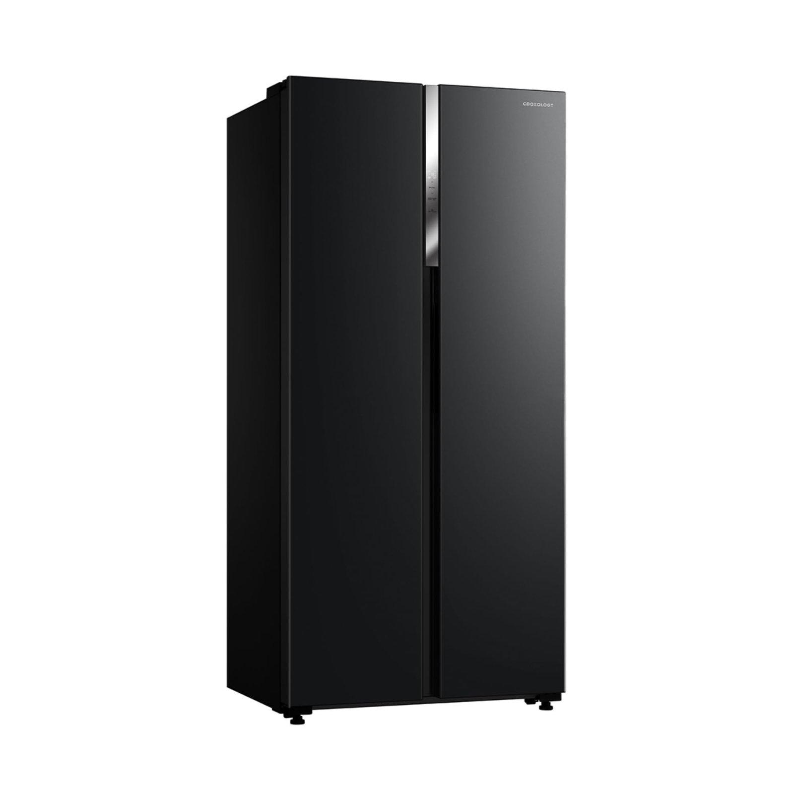 51OTxtLkMCL-6.jpg Cookology CSBS460BK 177.5cm Freestanding American Side-by-Side Fridge Freezer in Black - Image 1