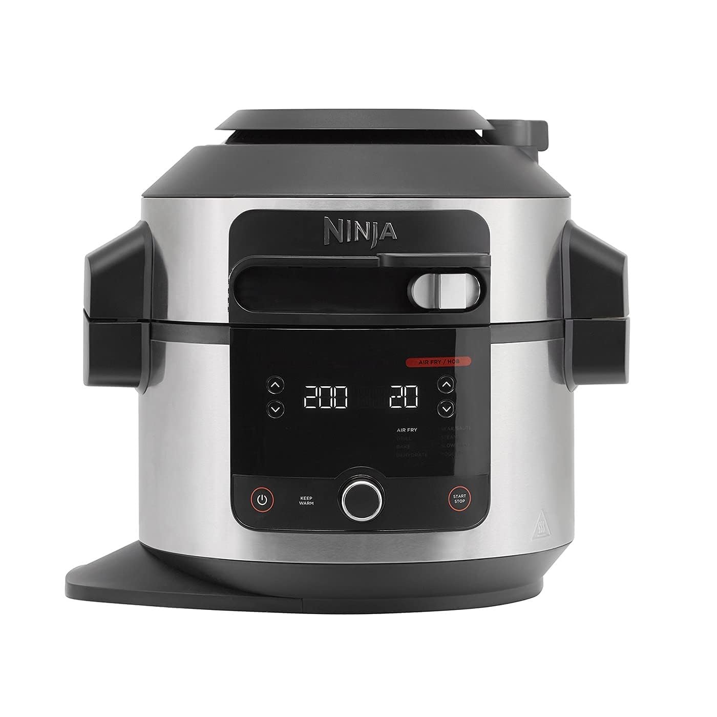51vA18mYcQL-6.jpg Ninja Foodi 11-in-1 SmartLid Multi-Cooker, 6L, Electric Pressure Cooker & Air Fryer, Layer Mains & Sides with Reversible Rack - Image 1
