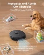 X10 Pro Omni Robot Vacuum & Mop, All-in-One Station, 8000Pa Suction, Dual Mops, AI Obstacle Avoidance, Auto Wash/Dry/Empty/Refill - Image 3
