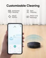 eufy G50 Robot Vacuum Cleaner with 4,000 Pa Strong Suction, Pro-Detangle Comb, Roller Brush - Image 3
