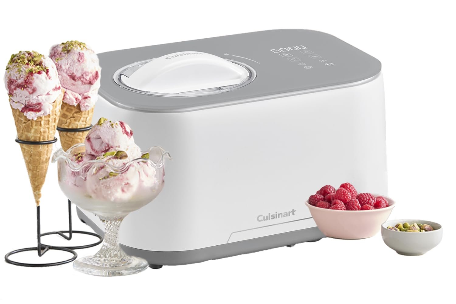 61CYbeIuBDL-7.jpg Cuisinart FreezeEase Ice Cream and Gelato Maker- Self freezing ice cream maker - Image 1