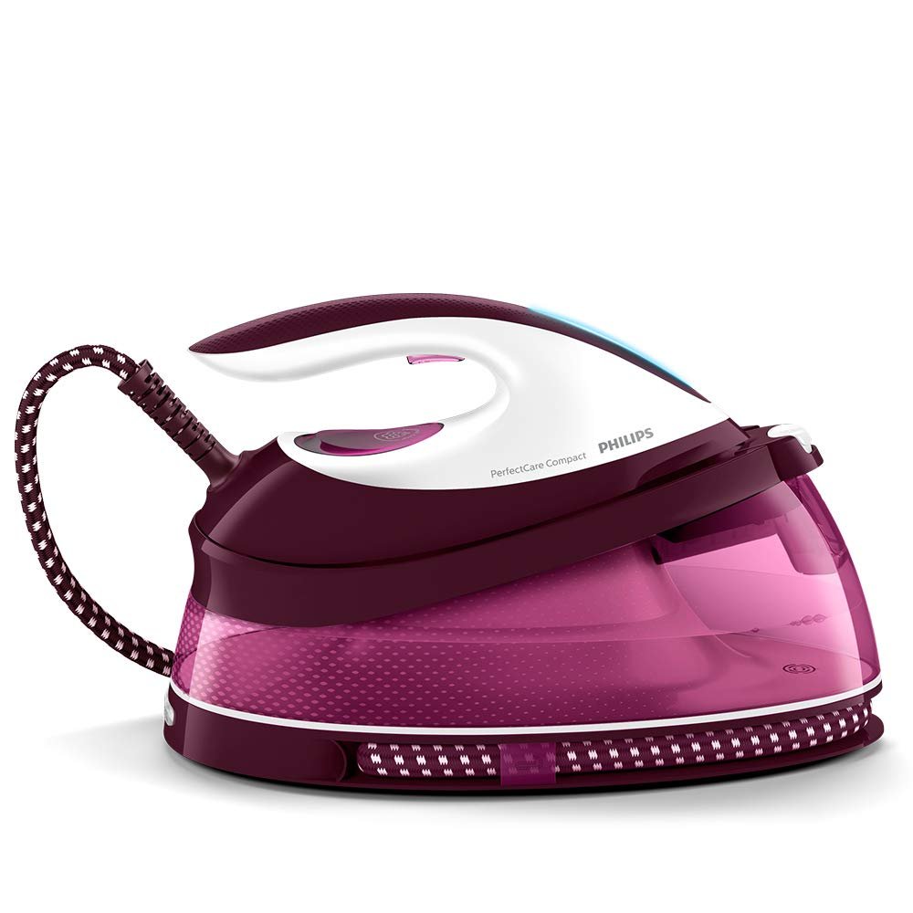 61GWmbURalL-6.jpg Philips PerfectCare Compact Steam Generator - 2400W, 400g Steam Boost, 6.5 Bar Pressure - Image 1