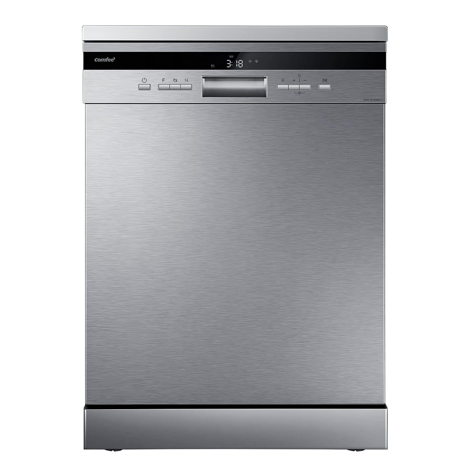 61IQWt3x6GL-7.jpg COMFEE' Freestanding Dishwasher FD1435E-X with 14 place settings, Full Size, Whisper Quiet 44dB - Image 1