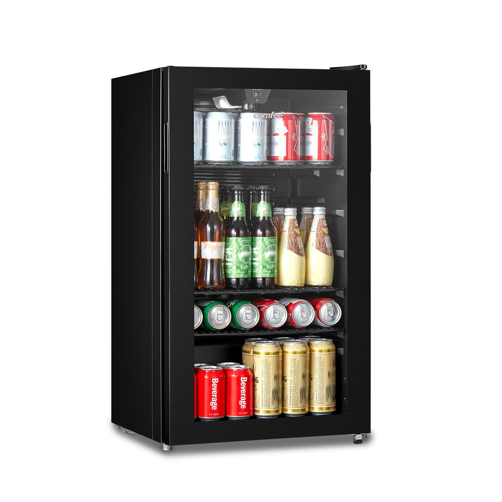 61OcjzfXVYL-6.jpg COMFEE' RCZ99BG2(E) Under Counter Beer & Drinks Fridge-93L Capacity,Holds up to 115 Cans - Image 1