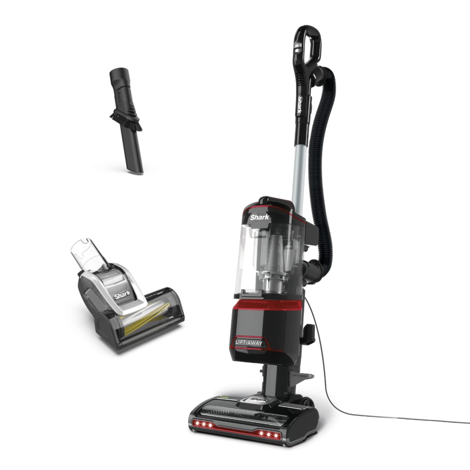 61ULgeBehvL-6.jpg Shark Corded Upright Vacuum Cleaner 1.1L with Lift-Away Technology, Pet Model, LED Headlights - Image 1