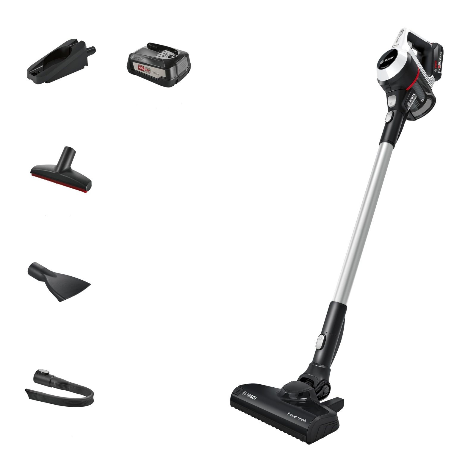 61nxL9_pnfL-6.jpg Bosch BCS612GB Unlimited 6 ProHome Cordless Stick Vacuum Cleaner, Ultra Lightweight Design - Image 1