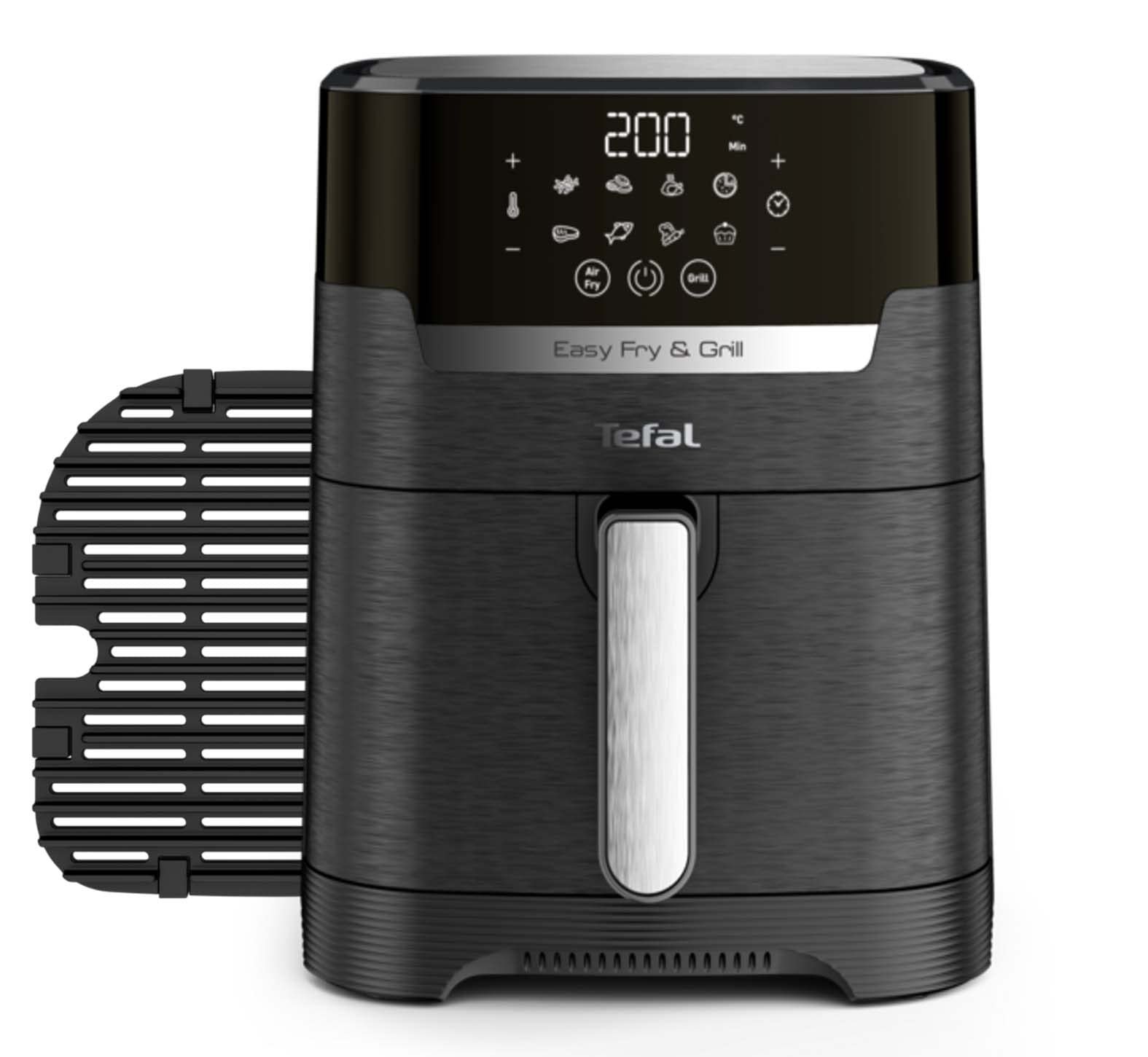 61uyeGiS2gL-5.jpg Tefal Easy Fry Precision 2-in-1 Digital Air Fryer and Grill 4.2 Litre Capacity 8 Programs - Image 1