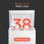 Cookology CCFZ99WH Freestanding Chest Freezer in White - 99 Litre Capacity - Suitable for Outbuildings - Image 2