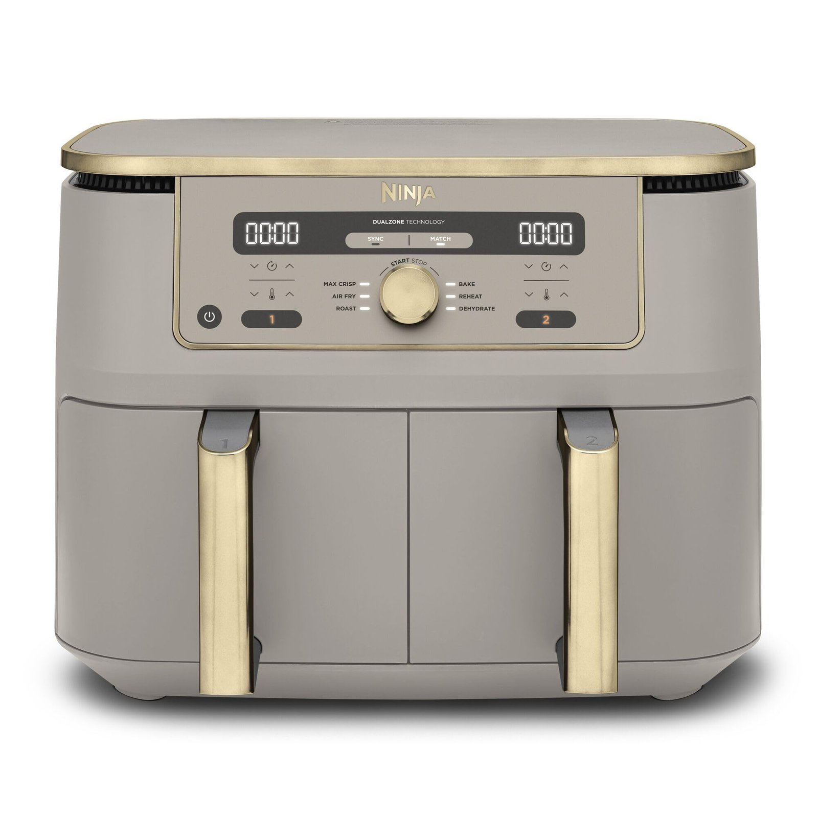 7104lq1KKSL-6.jpg Ninja MAX Dual Zone Digital Air Fryer, 2 Drawers, 9.5L, 6-in-1, Uses No Oil, Air Fry, Max Crisp - Image 1