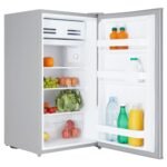 Cookology UCIF93BK Freestanding under counter Fridge in Silver - 93 Litre Capacity - Image 2