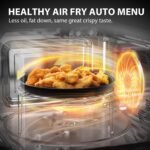TOSHIBA 26L Air Fry Auto Menu Combo 6-in-1 900W Microwave Oven With Steamer in Morandi Grey - Image 4