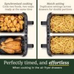 Cuisinart Tri Zone 13.6L Air Fryer & Oven | PFAS-Free | XXXL capacity | 3 Independent Cooking Zones - Image 4