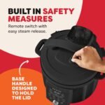 Instant Pot Duo Plus with WhisperQuiet Multi-Cooker 5.7L - Black, Electric Pressure Cooker, Slow Cooker - Image 4