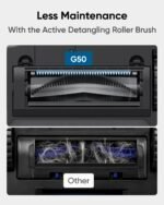 eufy G50 Robot Vacuum Cleaner with 4,000 Pa Strong Suction, Pro-Detangle Comb, Roller Brush - Image 4