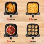 Tefal Easy Fry Mega Air Fryer, 7.5L Capacity (Serves Up to 8), 8 Preset Programs, Compact Design - Image 2