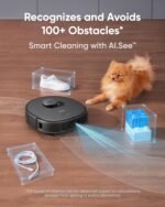 eufy X10 Pro Omni Robot Vacuum Cleaner with Dual Mop, All-in-One Station, 8,000Pa Powerful Suction - Image 3