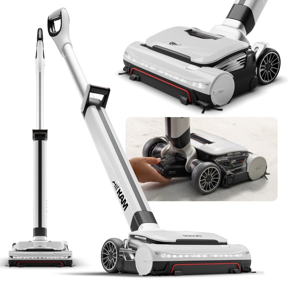 airram_3_1-6.jpg Gtech AirRAM 3 Plus Dual Edge-Clean Cordless Vacuum – with Voice Assist - Image 1